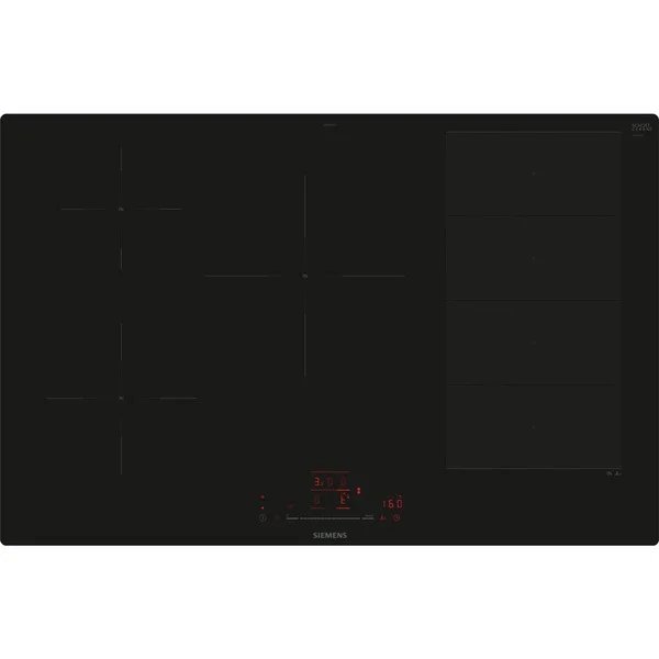 Siemens EX801HVC1E iQ700, Autarkes Kochfeld (schwarz, 80 cm, Home Connect)