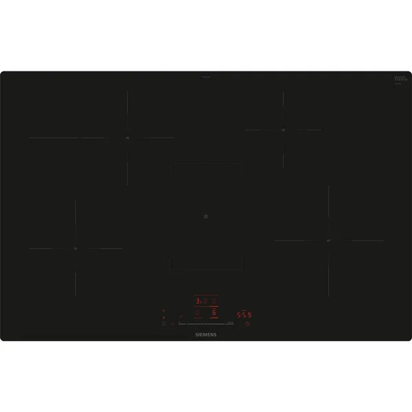 Siemens EH801HFB1E iQ300, Autarkes Kochfeld (schwarz, 80 cm, Home Connect)
