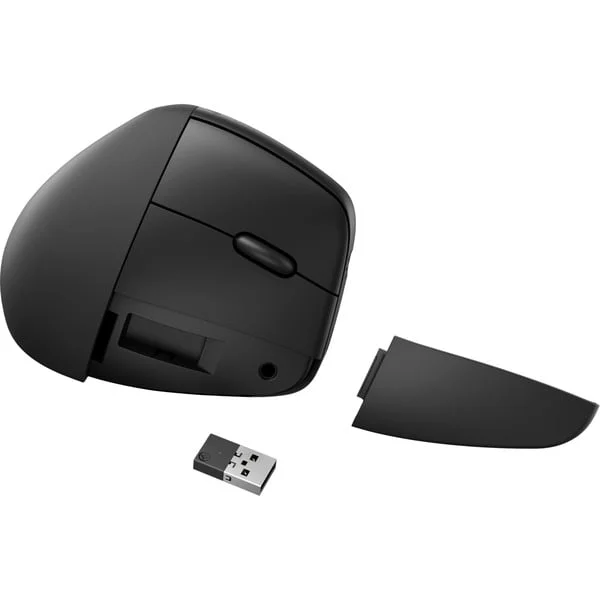 HP 925 Ergonomische vertikale Maus (schwarz)