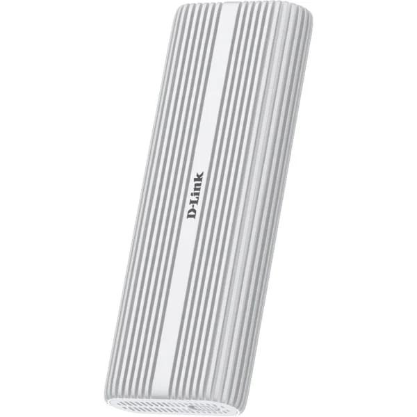 D-Link USB-C 4.0 M.2 NVMe SSD Enclosure, Laufwerksgehäuse (weiß)
