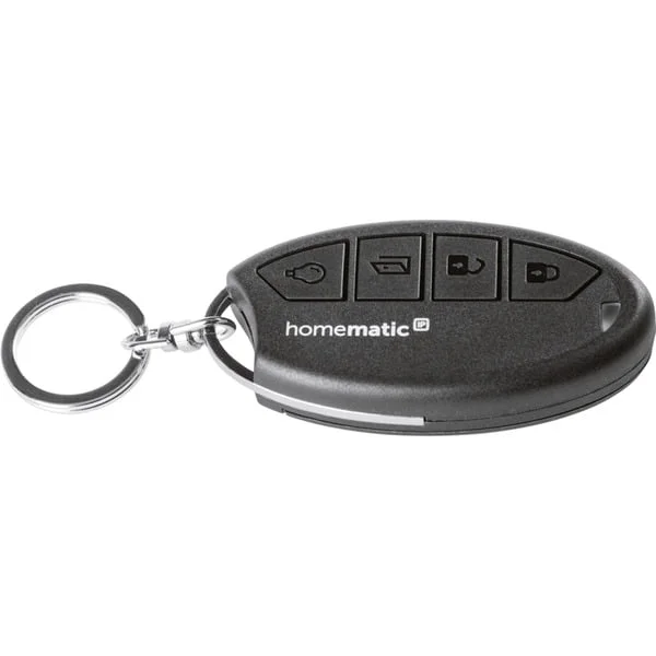 Homematic IP Smart Home Schlüsselbundfernbedienung Zutritt (HmIP-KRCK) (schwarz)