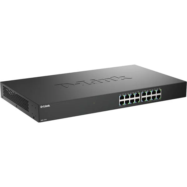 D-Link 16-Port 2.5G Multi-Gigabit Unmanaged Switch DMS-1016/E (schwarz)