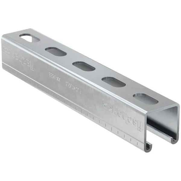 fischer Montageschiene FUS 41/2,5, Verbinder (2 Meter, verzinkt)