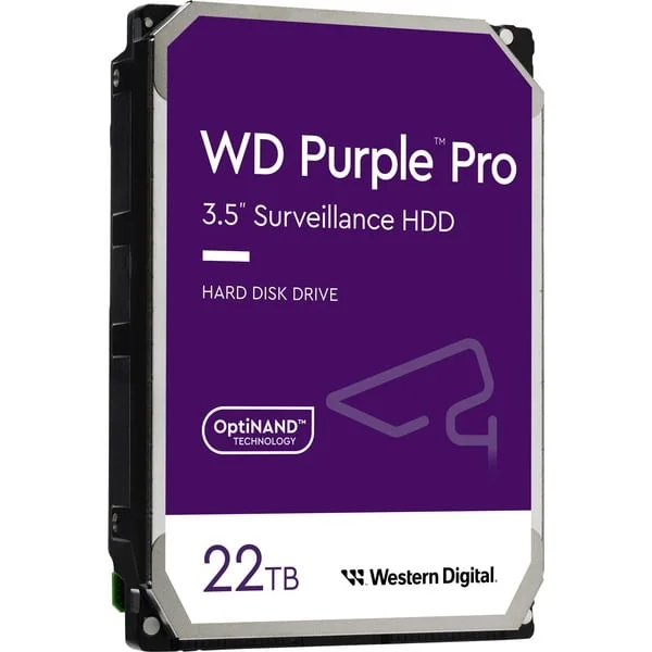 WD Purple Pro 22TB, Festplatte (SATA 6 Gb/s, 3,5")