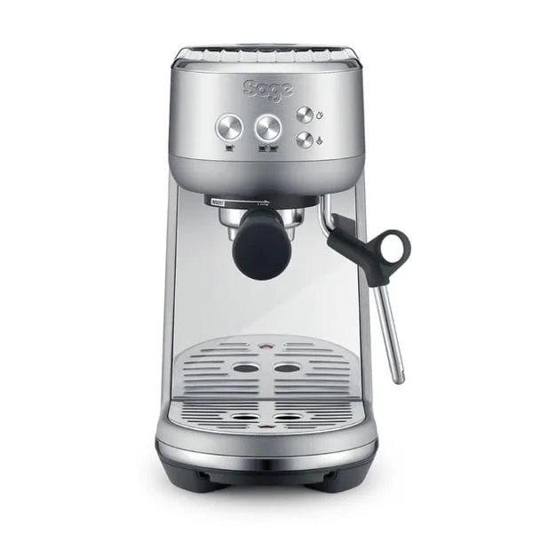 Sage the Bambino Siebträgermaschine SES450BSS4EEU1, Espressomaschine (edelstahl (gebürstet), 1.600 Watt)
