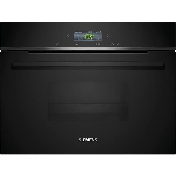 Siemens CD714GXB1 IQ700, Dampfgarer (schwarz/edelstahl, 60 cm, Home Connect)