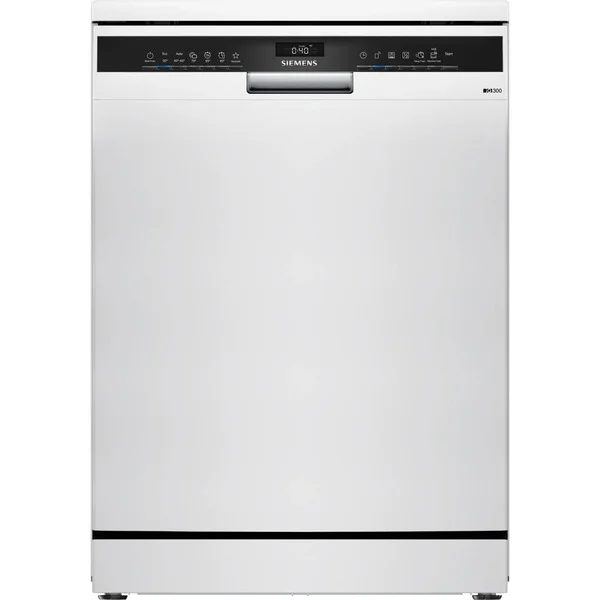 Siemens SN23EW03ME iQ300, Spülmaschine (weiß/schwarz, 60 cm, Home Connect)
