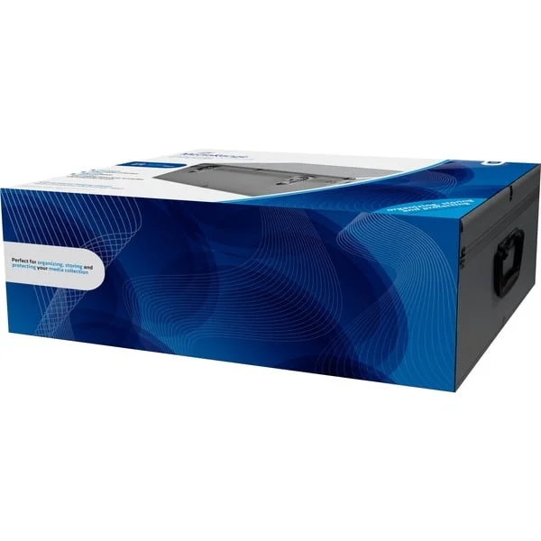 MediaRange CD/DVD Koffer 500-fach (silber, Retail)