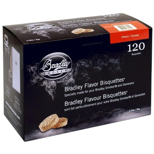 Bradley Kirsche Bisquetten, 120 Stück, Räucherholz (für Bradley Smoker)
