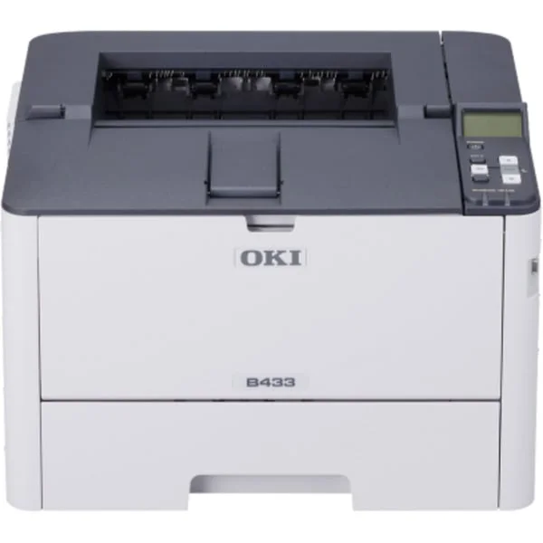 OKI B433dn, LED-Drucker (grau/anthrazit, USB, LAN, Duplex (Druck))