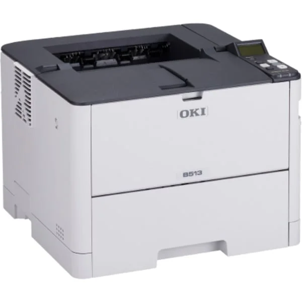 OKI B513dn, LED-Drucker (grau/anthrazit, USB, LAN, Duplex (Druck))