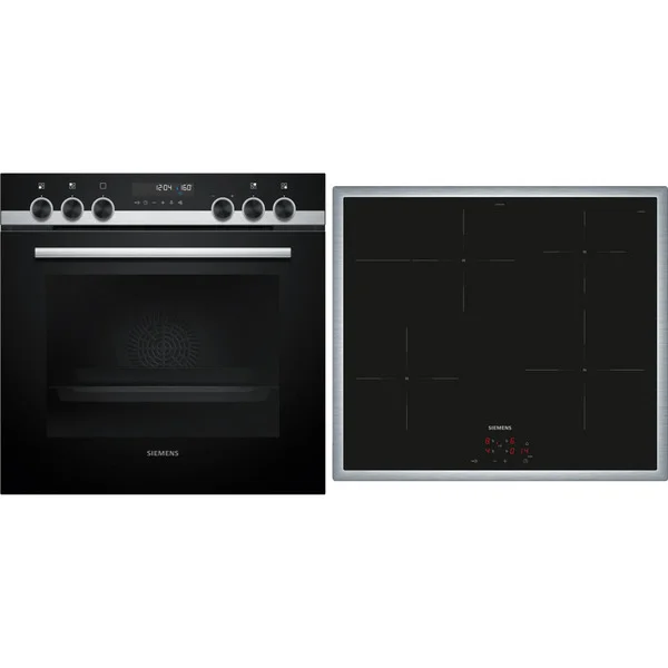 Siemens PQ521IB02, Herdset (schwarz/silber)