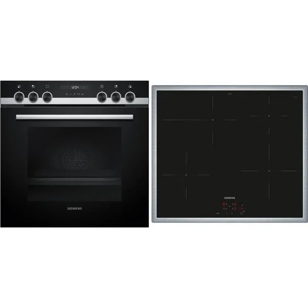 Siemens EQ522IA01, Herdset (schwarz/silber)