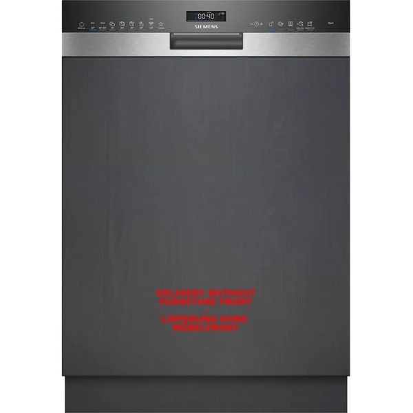 Siemens SN55ZS07CE iQ500, Spülmaschine (edelstahl (gebürstet)/schwarz, 60 cm, Home Connect)