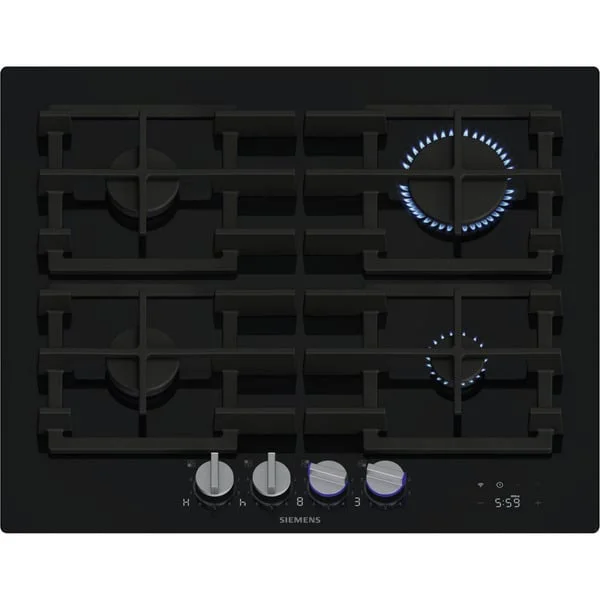 Siemens ER6A6PH40 iQ700, Autarkes Kochfeld (schwarz, Hartglas)