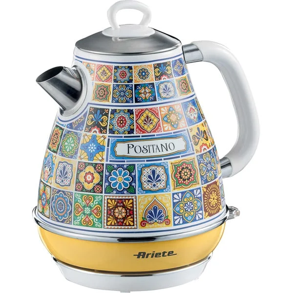 Ariete Wasserkocher Positano (mehrfarbig, 2.000 Watt, 1,7 Liter)