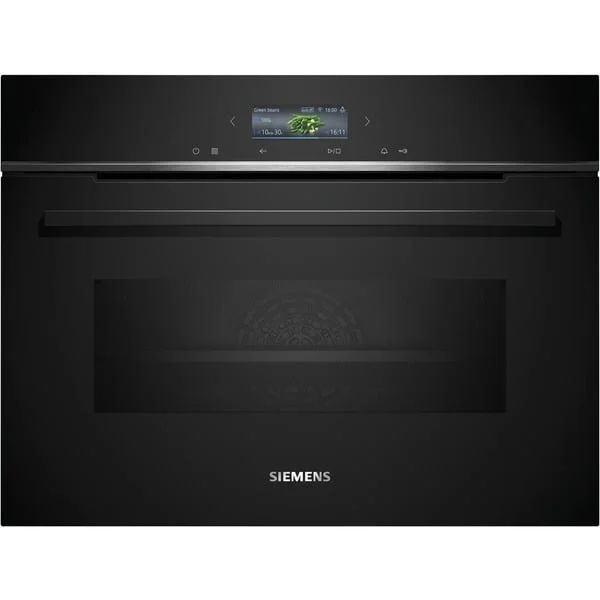 Siemens CM724G1B1 IQ700, Backofen (schwarz/edelstahl, mit Mikrowellenfunktion, 60 cm, Home Connect)