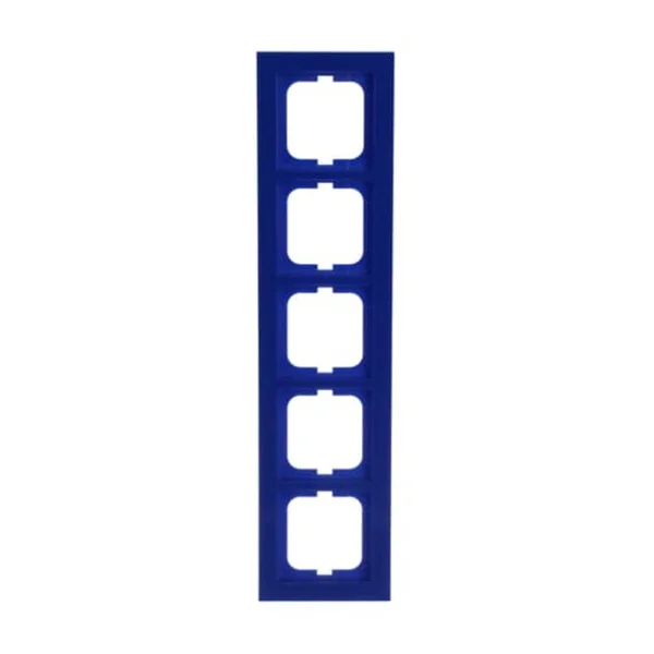 0 Rahmen fünffach, Abdeckung (blau, Retail)