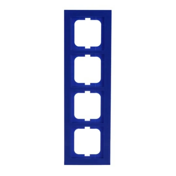 0 Rahmen 4-fach (blau, Retail)