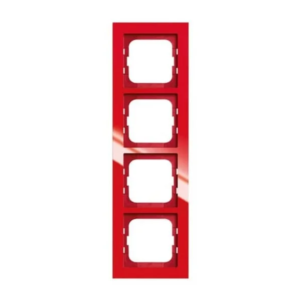 0 Rahmen vierfach 1724-287 (rot, Retail)