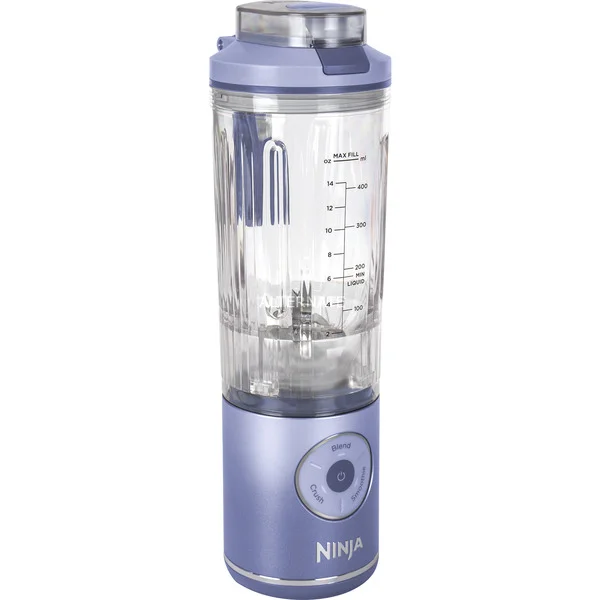 Ninja Kabelloser Smoothie Maker Blast Max BC251EULD, Standmixer (lavendel, akkubetrieben, 570ml Becher)