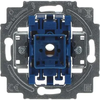 0 Wippschalter Einsatz 100er Pack Aus Wechselschaltung 10 Ampere (edelstahl, Bulk)