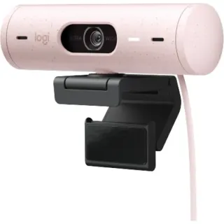 Logitech Brio 500, Webcam (rosa/schwarz, Rose)