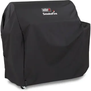 Weber Premium Haube, Schutzhaube (grau, Weber SmokeFire EX6 Holzpellet-Grill)