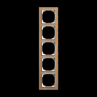 0 Abdeckrahmen 5-fach (holz, Retail)