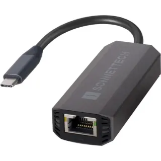 Sonnet Solo5G USB-C to 5Gb Ethernet, LAN-Adapter (schwarz)