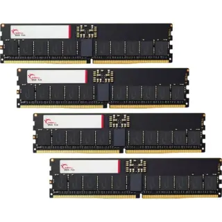 G.Skill RIMM 128 GB DDR5-6400 (4x 32 GB) Quad-Kit ECC, Arbeitsspeicher (schwarz, F5-6400R3239F32GQ4-T5N, T5 NEO, Registered, AMD EXPO)