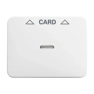 0 Zentralscheibe Steckwippen glänzend für Cardschalter, Abdeckung (Retail)