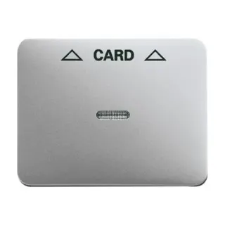0 Zentralscheibe für Cardschalter, Abdeckung (titan, Retail)