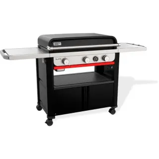 Weber Slate GPD Premium Plancha, 76cm, Gasgrill (schwarz/silber)