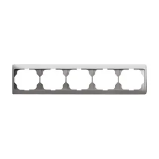 0 Rahmen 5-fach 1725 KA-20 (platin, Retail)
