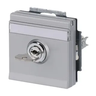 0 Schutzkontakt Steckdose CEE 7/3 Typ F Einsatz 20 EUKNBSL-83 (aluminium, Retail)