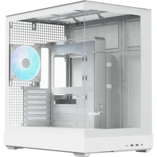 APNX V2-F-WT-v1, Tower-Gehäuse (weiß, Tempered Glass x 3)