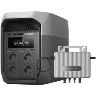 EcoFlow DELTA 3 Max Plus, Powerstation (grau/schwarz)