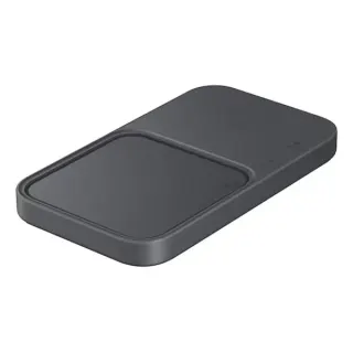Samsung Wireless Charger Duo mit Adapter EP-P5400T, Ladestation (dunkelgrau)