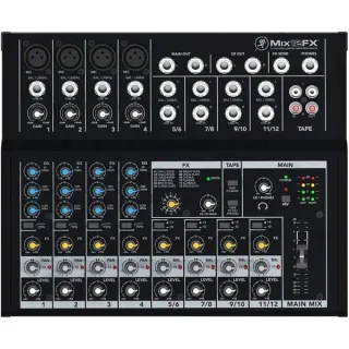 MACKIE Mix12FX, Mischpult (schwarz)