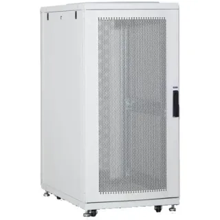 Digitus 483-mm-Serverschrank, 26HE, IT-Schrank (hellgrau, 26 Höheneinheiten)