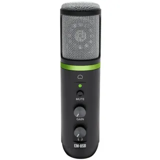 MACKIE EM-USB, Mikrofon (schwarz, USB-C)
