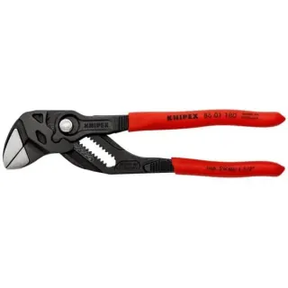 KNIPEX Zangenschlüssel 86 01 180 (rot, Länge 180m, 15-fach einstellbar)