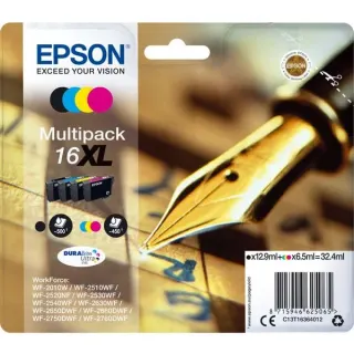 Epson Tinte Multipack 16XL (C13T16364012) (DURABrite)