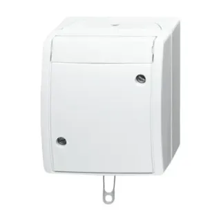 0 Busch-J. Zugwechselschalter 2610/6 W-54 (weiß, Retail)