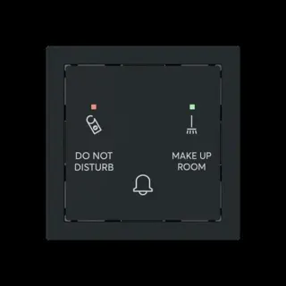 0 Klingeltaster Do Not Disturb Make Up Room mit Bedruckung Do Not Disturb Make Up Room (schwarz, Retail)