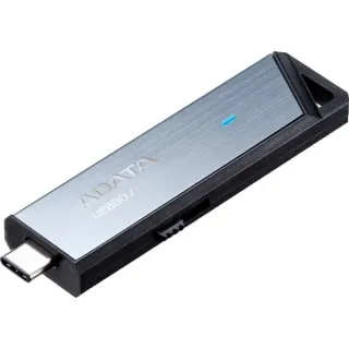 ADATA UE800 256 GB, USB-Stick (aluminium (gebürstet), USB-C 3.2 (10 Gbit/s))