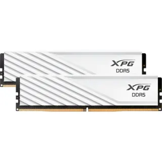ADATA DIMM 32 GB DDR5-6000 (2x 16 GB) Dual-Kit, Arbeitsspeicher (weiß, AX5U6000C3016G-DTLABWH, XPG Lancer Blade, INTEL XMP, AMD EXPO)