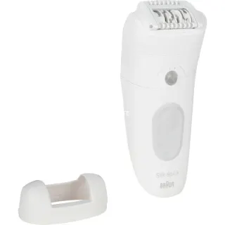 Braun Silk-épil 5-011, Epiliergerät (weiß/silber, incl. Aufbewahrungsbeutel, Massageaufsatz)