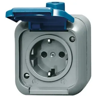 0 Steckdose 2300 EWSI (blau, Retail)